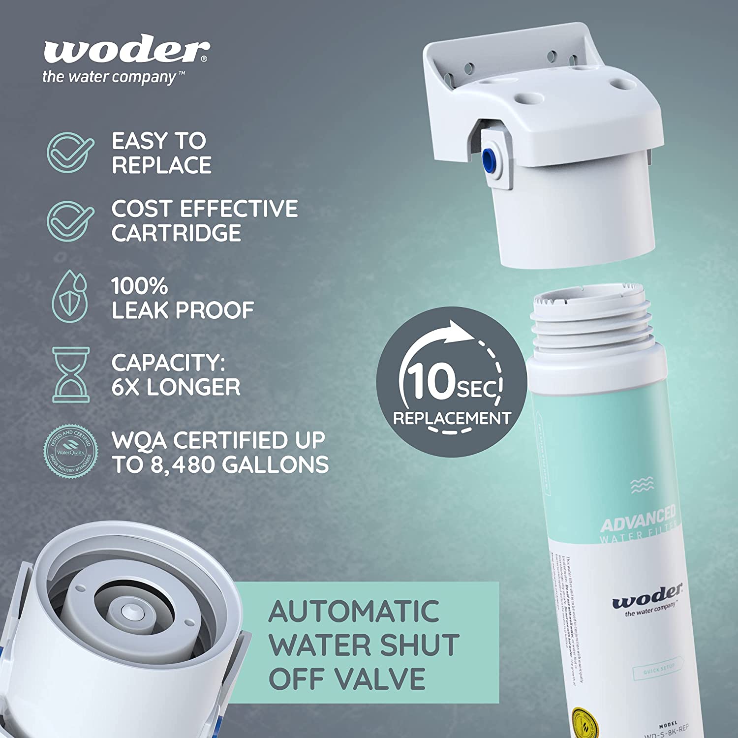 Woder Advanced Replacement Cartridge 8K (WD-S-8K) - Image 6