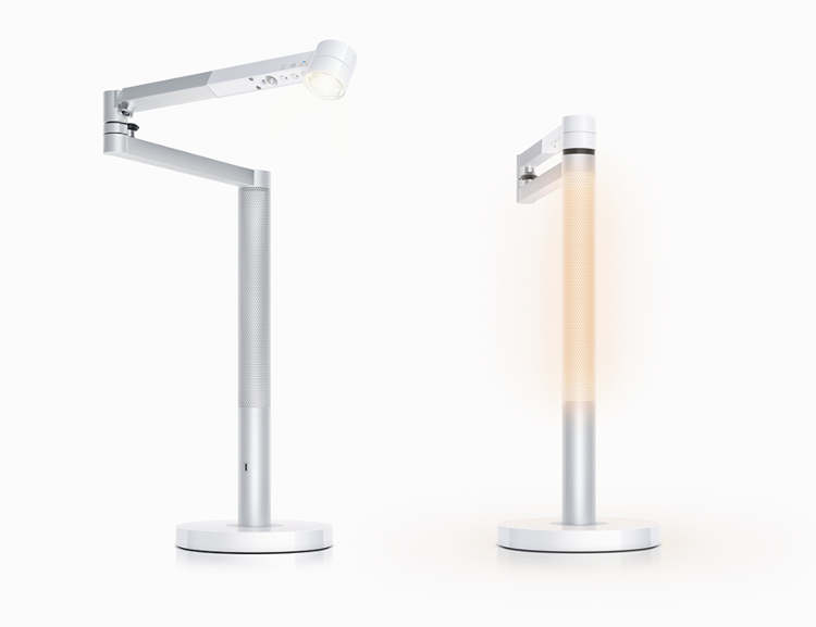 Dyson Solarcycle Morph™ desk light (White/Silver)