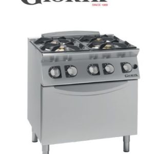 Giorik 4 Burner Gas Range on Gas Oven CG740F-40