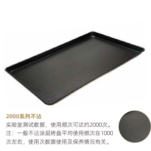 Energy-saving Corrugated Aluminum Alloy Baking Tray (2000 Series Non-stick) / SN1356