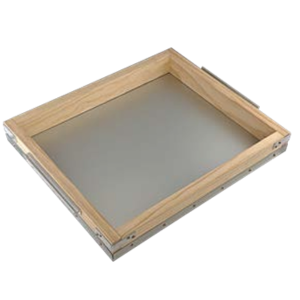 Honey Cake Mold – Bottom with Wooden Frame (Anodized) (L) / SN1405