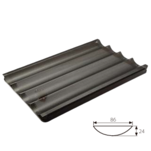 4-Cavity French-Style Baking Pan (1000 Series Non-Stick) / SN1586
