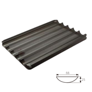 5-Slot French Baking Tray (1000 Series Non-stick) / SN1587