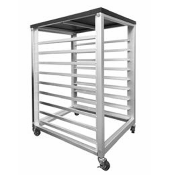 8-Tier Fixed Aluminum Alloy Trolley (Anodized) / SN1969