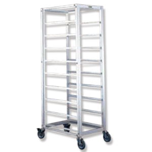 9-Tier Fixed Aluminum Alloy Trolley (Anodized) / SN1996