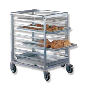 9-Tier Fixed Aluminum Alloy Trolley (Anodized) / SN1997