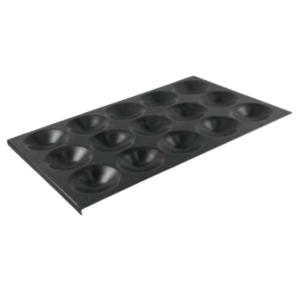 15-Cavity Semi-Sphere Mold (1000 Series Non-Stick) / SNP20029