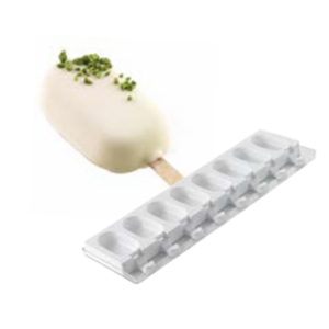 8-Cavity Oval Ice Cream Mold – Set of 2 / 25.331.87.0060