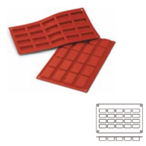 20-Cavity Rectangular Mold / 30.025.00.0060