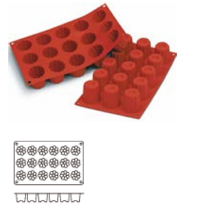 15-Cavity Mini Flower Mold / 30.059.00.0060