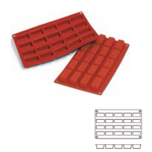 20-Cavity Rectangular Mold / 30.060.00.0060