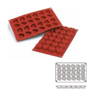 24-Cavity Hollow Heart-Shaped Mold / 30.089.00.0060