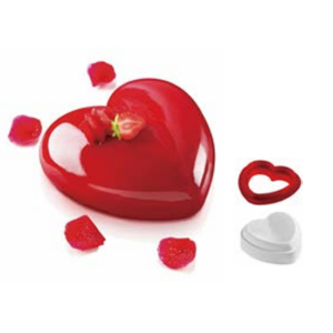 Heart-shaped mold set / 32.860.87.0065