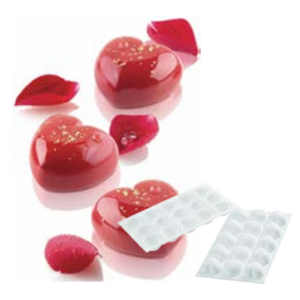 15-Cavity Heart-Shaped Mold / 36.200.87.0065