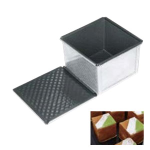 Square Corrugated Toast Pan (1000 Series Non-stick) / SN2183