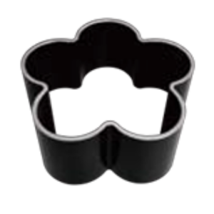 4" Flower-Shaped Ring (1000 Series Non-Stick) / SN3933