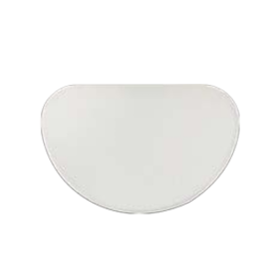 Transparent Semi-circular Plastic Scraper / SN4068