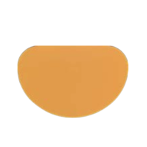 Antibacterial Semi-circular Plastic Scraper / SN4072
