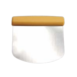 Stainless Steel Curved Scraper / SN4077