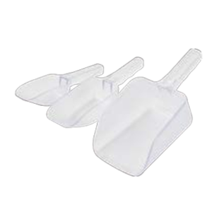 Plastic ice scoop