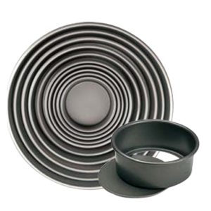 Removable-Bottom Cake Pan (Rigid) / SN5021 6”
