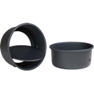 Cake Mold with Removable Base & Dimpled Surface (Hard-Anodized) / SN5007 4”