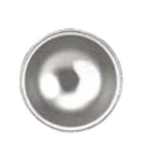 Shallow Semi-Circular Mold - 5-Pack (Anodized) / SN60415
