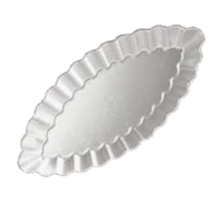 Boat-Shaped Chrysanthemum Mold – 5-Piece Set (Anodized) / SN61615