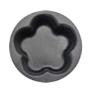 Plum Blossom Mold – 5-Cavity (1000 Series Non-Stick) / SN62085