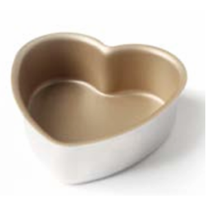 4" Heart-Shaped Cake Pan (1000 Series Non-Stick) / SN6840