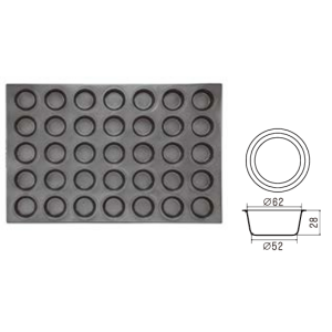 35-Cavity Pudding Mold (800 Series Non-Stick) / SN9088