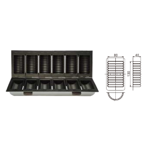 6-Cavity Wheel-Shaped Mold (1000 Series Non-Stick) / SN9116