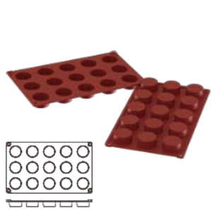 15-Cavity Pudding Mold / SN9714