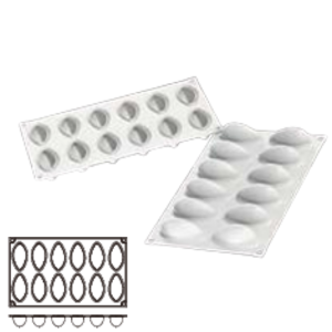 12-Cavity Lemon Mold / SN9737