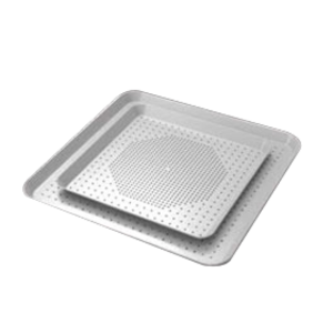 13" Square Perforated Pizza Pan (Anodized) / SN5733